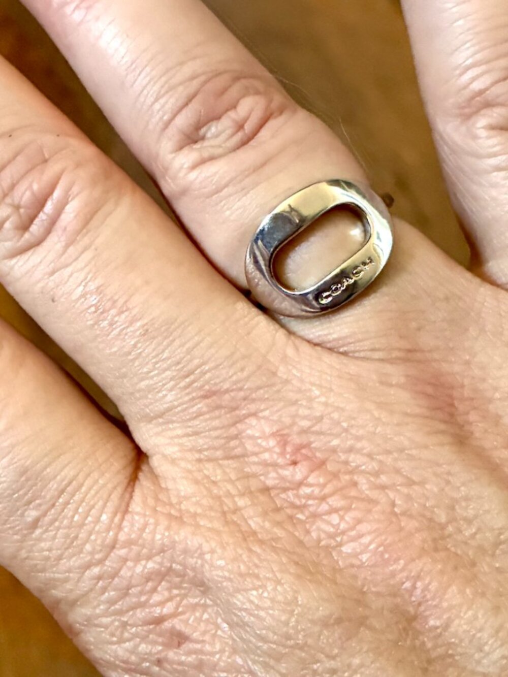🆕 Coach Buckle Ring - Picture 3 of 15